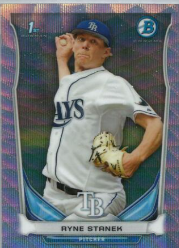 2013 Bowman Chrome Draft Autograph Ryne Stanek