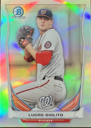 2013 Bowman Chrome Draft Lucas Giolito Rookie Card