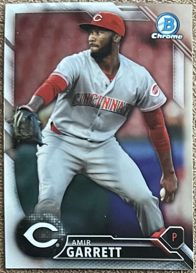 2013 Bowman Chrome Draft Picks & Prospects Amir Garrett Autographs