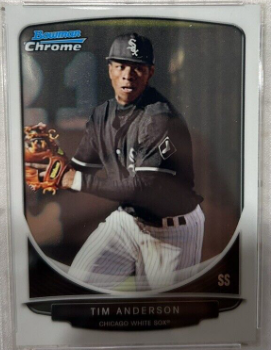 2013 Bowman Chrome Draft Tim Anderson Rookie Card