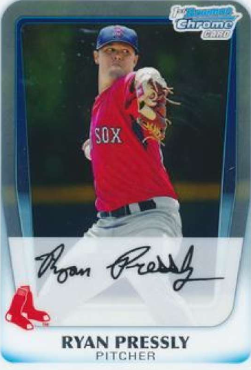 2013 Bowman Chrome Prospects Ryan Pressly