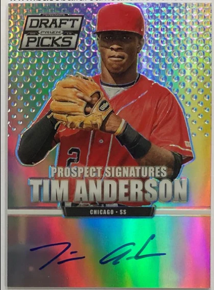 2013 Panini Prizm Perennial Draft Picks Tim Anderson Rookie Card