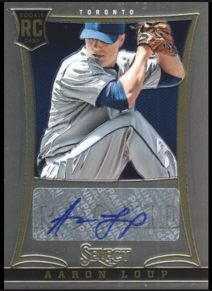 2013 Topps Gold Aaron Loup