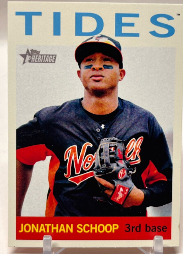 2013 Topps Heritage Minor League Jonathon Schoop