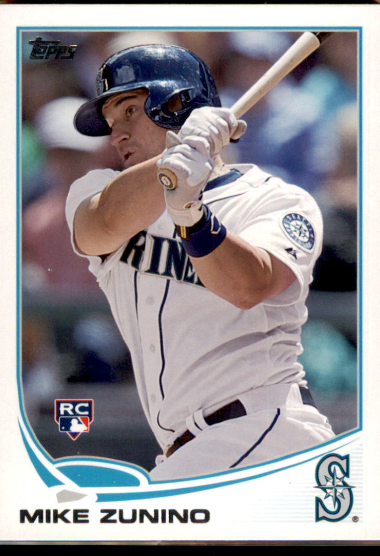 2013 Topps Update Series Mike Zunino Rookie Card