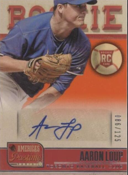 2014 Bowman Chrome Aaron Loup