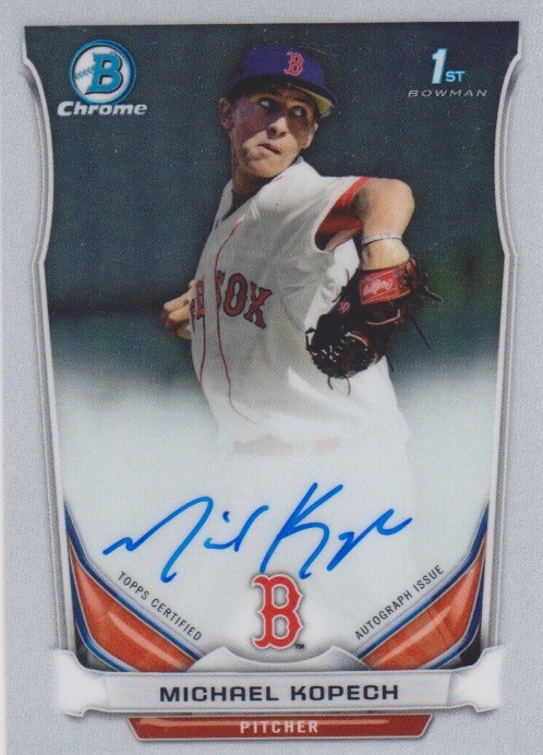 2014 Bowman Chrome Draft Michael Kopech