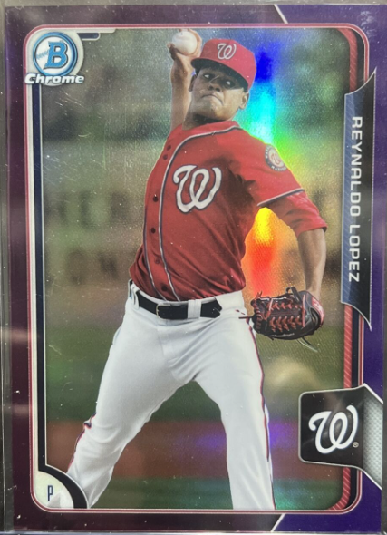 2014 Bowman Chrome Draft Reynaldo Lopez Rookie Card