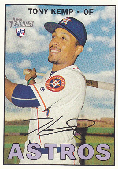 2014 Bowman Chrome Draft Tony Kemp Rookie Card