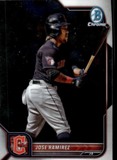 2014 Bowman Chrome Jose Ramirez Rookie Card