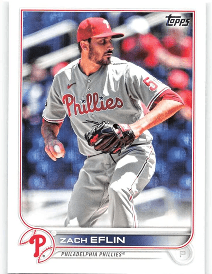 2014 Bowman Zach Eflin Chrome Draft Autographed Cards