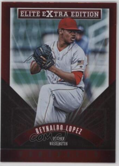 2014 Elite Extra Edition Reynaldo Lopez Prospect Autograph