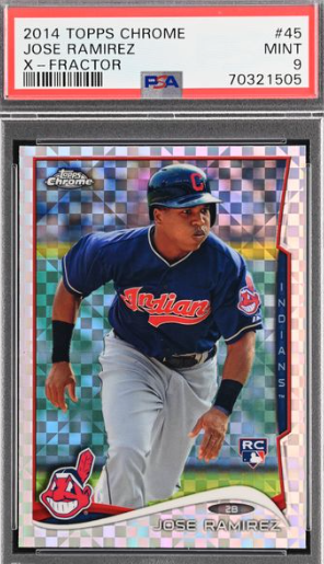 2014 Topps Chrome Jose Ramirez