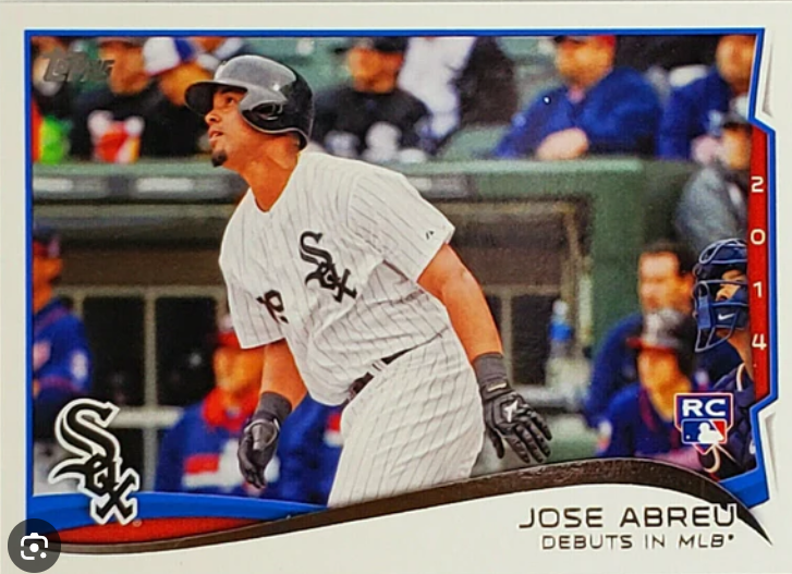 2014 Topps Chrome Update Jose Abreu Rookie Card