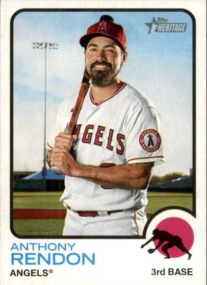 2014 Topps Heritage Anthony Rendon Card