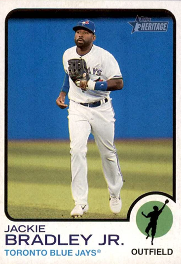 2014 Topps Heritage Jackie Bradley Jr. Baseball Card