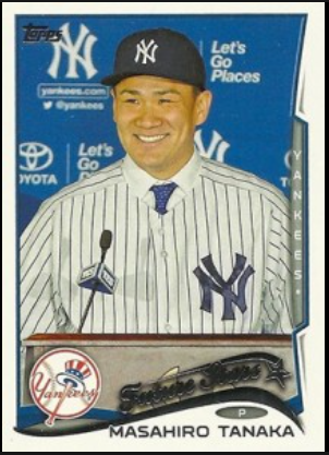 2014 Topps Series 2 Masahiro Tanaka