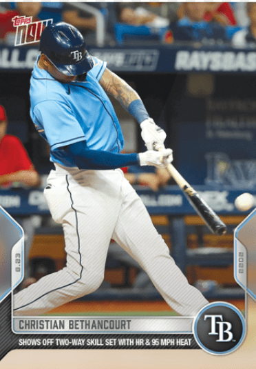 2014 Topps Update Christian Bethancourt Rookie Card