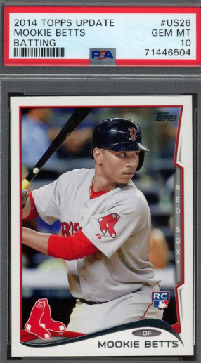 2014 Topps Update Mookie Betts