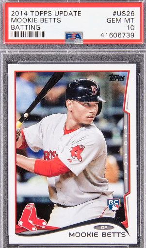 2014 Topps Update Mookie Betts All-Star