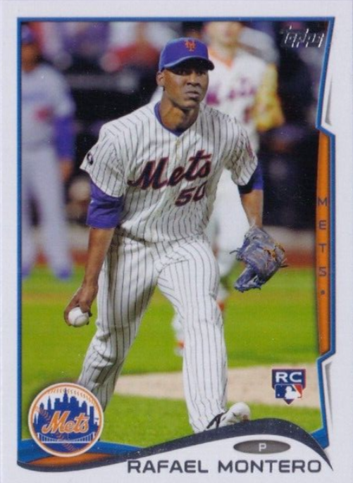 2014 Topps Update Rafael Montero Rookie Card