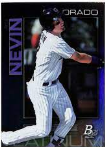 2015 Bowman Draft Paper Tyler Nevin