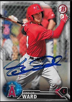 2015 Bowman's Best Autograph Taylor Ward