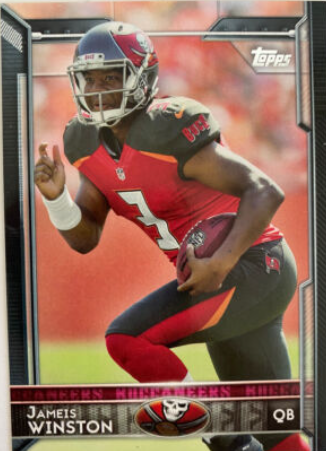 2015 Jameis Winston Throwback Variation Rookie Card