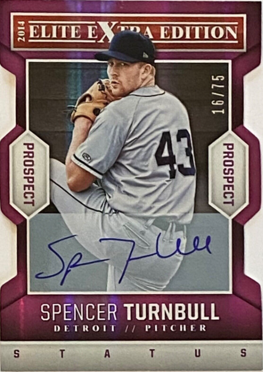 2015 Panini Elite Extra Edition Spencer Turnbull