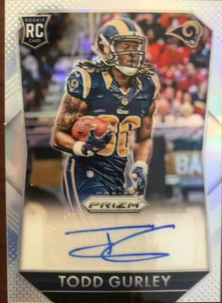 2015 Todd Gurley Autograph Rookie Card