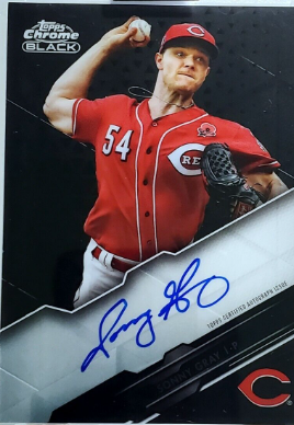 2015 Topps Chrome Auto Sonny Gray