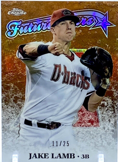 2015 Topps Chrome Jake Lamb Rookie Autographs