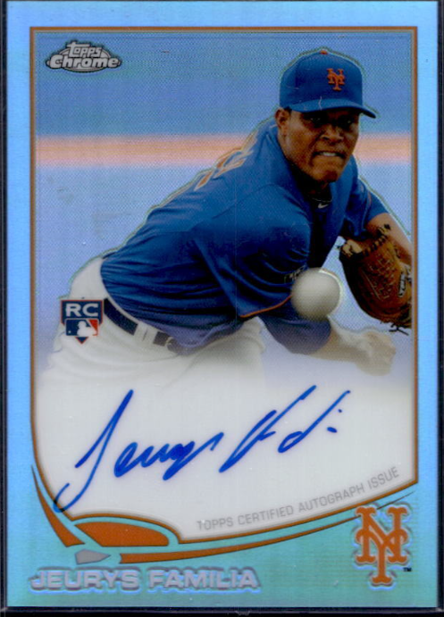 2015 Topps Chrome Jeurys Familia