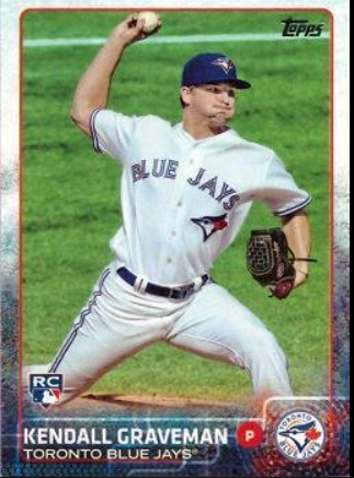 2015 Topps Chrome Kendall Graveman Rookie Card