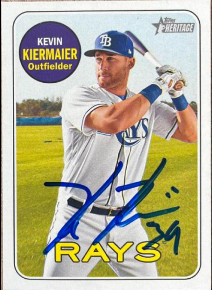 2015 Topps Heritage Kevin Kiermaier