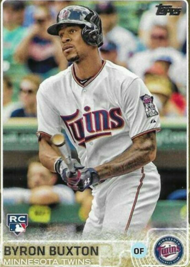 2015 Topps Update Byron Buxton Rookie Card