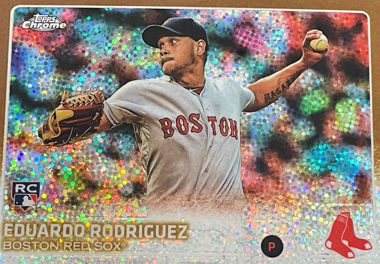 2015 Topps Update Eduardo Rodriguez RC