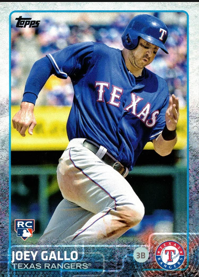 2015 Topps Update Joey Gallo Rookie Card