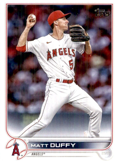 2015 Topps Update Matt Duffy Rookie Card