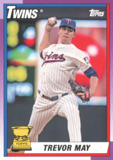 2015 Topps Update Trevor May Rookie Card