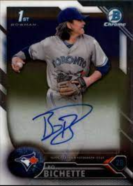 2016 Bowman Chrome Draft Autographs Bo Bichette