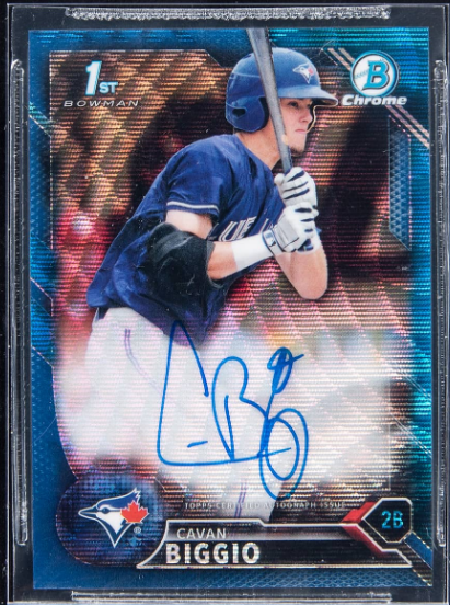 2016 Bowman Chrome Draft Cavan Biggio Rookie Card