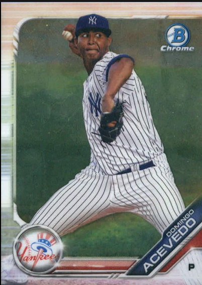 2016 Bowman Chrome Prospects Autographs Domingo Acevedo