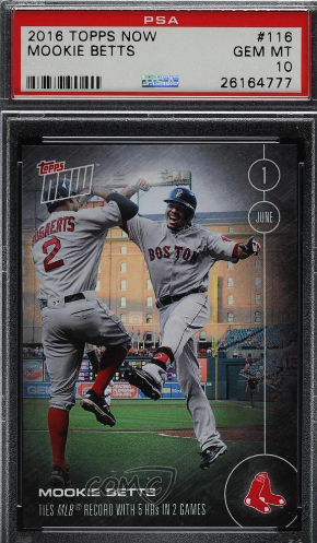 2016 Mookie Betts Topps Now