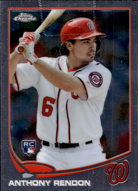 2016 Topps Chrome Anthony Rendon Card