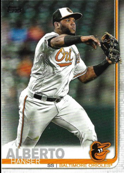 2016 Topps Update Series Hanser Alberto