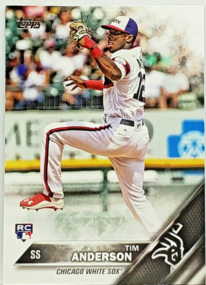 2016 Topps Update Tim Anderson Rookie Card