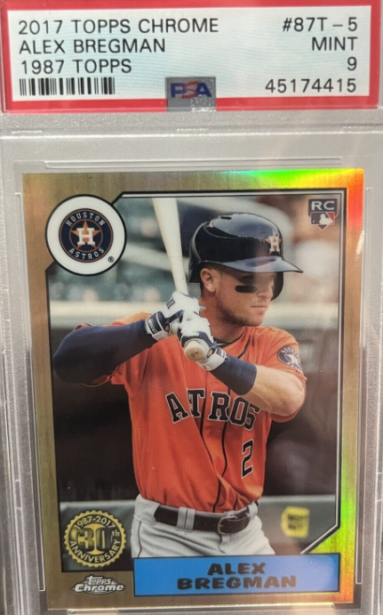 2017 Alex Bregman Topps Chrome