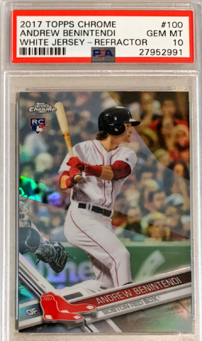 2017 Andrew Benintendi Topps Chrome