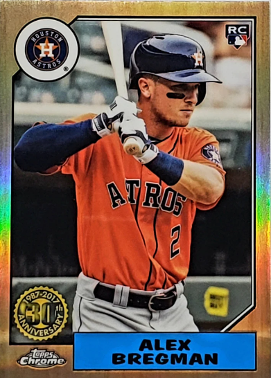 2017 Bowman Chrome Alex Bregman Rookie Card